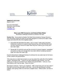New Laws Will Conserve and Extend State Water