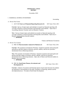 Administrative Actions REPORT  November, 2010