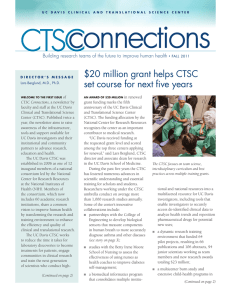 $20 million grant helps CTSC