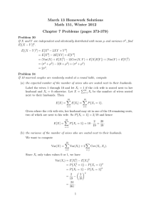 March 13 Homework Solutions Math 151, Winter 2012
