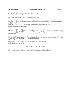 Mathematics 466 Homework (due Sep. 19) 11) 12)