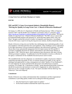 OIG and HCCA Issue Government-Industry Roundtable Report: