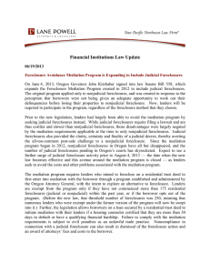 Financial Institutions Law Update