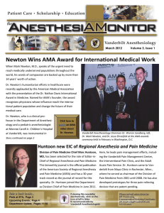 Newton Wins AMA Award for Interna onal Medical Work