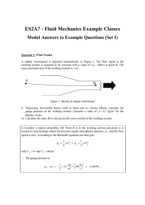 ES2A7 - Fluid Mechanics Example Classes