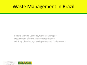 Waste Management in Brazil