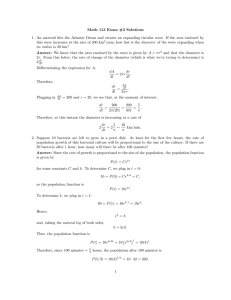Math 113 Exam #2 Solutions