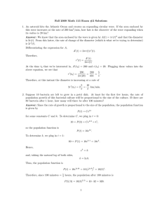 Fall 2009 Math 113 Exam #2 Solutions