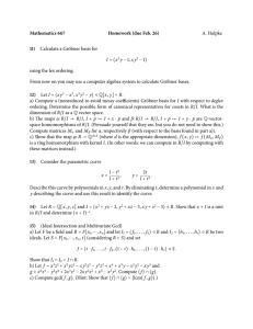 Mathematics 667 Homework (due Feb. 26) 11) A. Hulpke