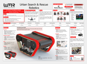 Urban Search &amp; Rescue Robotics