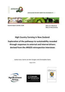 High Country Farming in New Zealand: