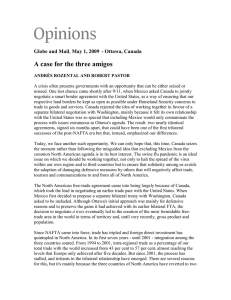 A case for the three amigos  Globe and Mail - Ottawa, Canada