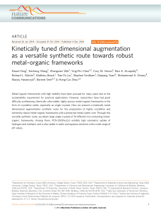 Kinetically tuned dimensional augmentation as a versatile synthetic route towards robust