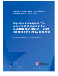 An evolving EU engaging a changing Mediterranean region