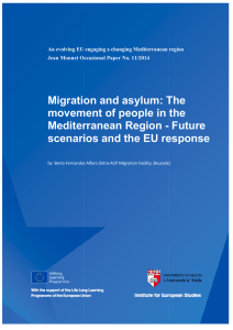 Migration in the Central Mediterranean