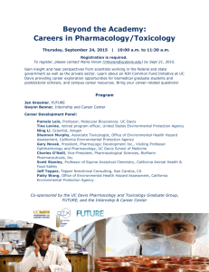 Beyond the Academy: Careers in Pharmacology/Toxicology