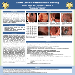 Poster Print Size: Change Color Theme: A Rare Cause of Gastrointestinal Bleeding