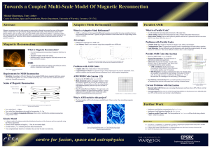 Towards a Coupled Multi-Scale Model Of Magnetic Reconnection