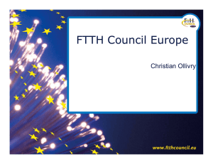FTTH Council Europe Christian Ollivry