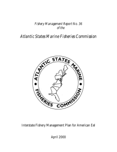 Atlantic States Marine Fisheries Commission Fishery Management Report No. 36 of the