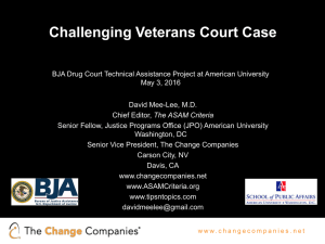 Challenging Veterans Court Case