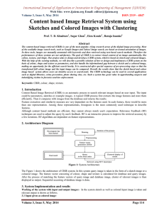 Content based Image Retrieval System using Web Site: www.ijaiem.org Email: