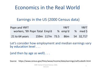 Economics in the Real World