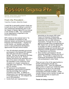 Epsilon Sigma Phi Page 1  I