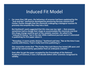 Induced Fit Model