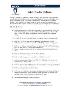 Safety Tips for Children Child Safety