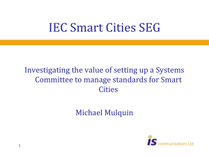 IEC Smart Cities SEG