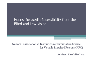 Hopes! for Media Accessibility from the  Blind and Low-vision