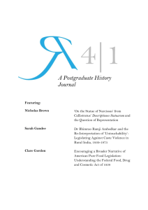 4|1 A Postgraduate History Journal