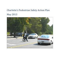 Charlotte’s Pedestrian Safety Action Plan May 2013