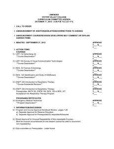 AMENDED VICTOR VALLEY COLLEGE CURRICULUM COMMITTEE AGENDA