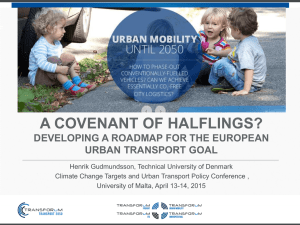 A COVENANT OF HALFLINGS? DEVELOPING A ROADMAP FOR THE EUROPEAN