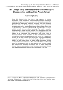 Proceedings of 5th Asia-Pacific Business Research Conference
