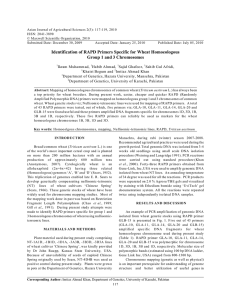 Asian Journal of Agricultural Sciences 2(3): 117-119, 2010 ISSN: 2041-3890
