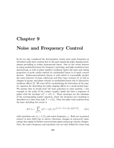 Chapter 9 Noise and Frequency Control