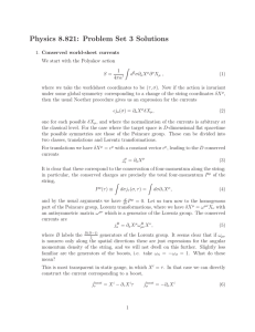 Physics 8.821: Problem Set 3 Solutions