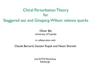Chiral Perturbation Theory for Staggered sea