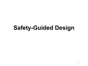 Safety-Guided Design 1