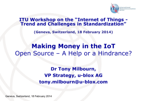 Making Money in the IoT