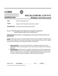 CODE MECKLENBURG COUNTY Building Code Enforcement
