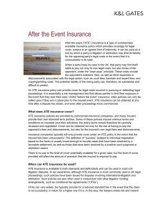 After the Event Insurance