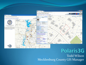 Todd Wilson Mecklenburg County GIS Manager
