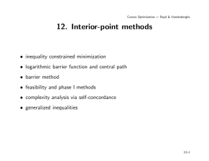 12.  Interior-point  methods