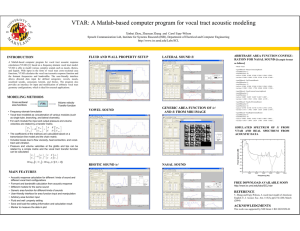 VTAR: A Matlab-based computer program for vocal tract acoustic modeling
