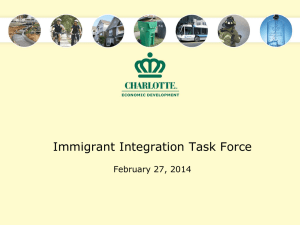 Immigrant Integration Task Force February 27, 2014