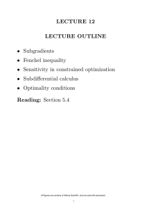 LECTURE 12 LECTURE OUTLINE Reading: Section 5.4 •
